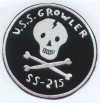 uss growler ss 215 submarine patch coffee mug