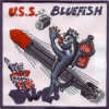 uss bluefish ss 222 submarine coffee mug patch