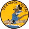 uss raton ss 270 submarine coffee mug patch