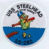 uss steelhead ss 280 submarine patch coffee mug