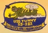 uss tunny ss 282 submarine coffee mug patch