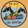 uss batfish ss 310 submarine coffee mug patch