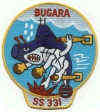 uss bugara ss 331 submarine coffee mug ss 331 uss bugara