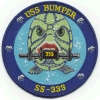 uss bumper ss 333 submarine coffee mug patch