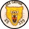 uss catfish ss 339 submarine coffee mug patch
