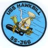 uss hawkbill ss 366 submarine patch coffee mug
