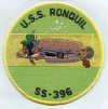 uss ronquil ss 396 submarine coffee mug patch