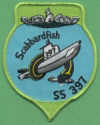uss scabbardfish ss 397 submarine coffee mug patch ss 397 uss scabbardfish
