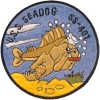 uss seadog ss 401 submarine coffee mug patch