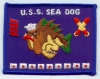 uss seadog ss 401 submarine patch coffee mug