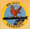 uss sea robin ss 407 submarine coffee mug patch