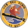 uss sea robin ss 407 submarine coffee mug patch