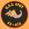 uss spot ss 413 submarine coffee mug patch