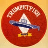 uss trumpetfish ss 425 submarine coffee mug patch