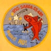 uss sarda ss 488 submarine coffee mug patch