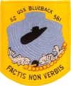 uss blueback ss 581 submarine coffee mug patch