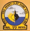 uss henry clay ssbn 625 submarine coffee mug patch