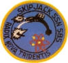 uss skipjack ssn 585 submarine coffee mug patch