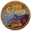 uss scamp ssn 588 submarine coffee mug patch