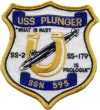 uss plunger ssn 595 submarine coffee mug patch