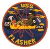 uss flasher ssn 613 submarine coffee mug patch