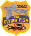 uss flying fish ssn 673 submarine coffee mug patch