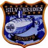 uss silversides ssn 679 submarine coffee mug patch