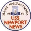 uss newport news ssn 750 submarine coffee mug patch