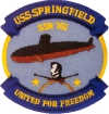 uss springfield ssn 761 submarine coffee mug patch