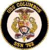 uss columbus ssn 762 submarine coffee mug patch